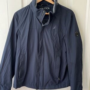 Nautica Men's Navy Windbreaker Jacket